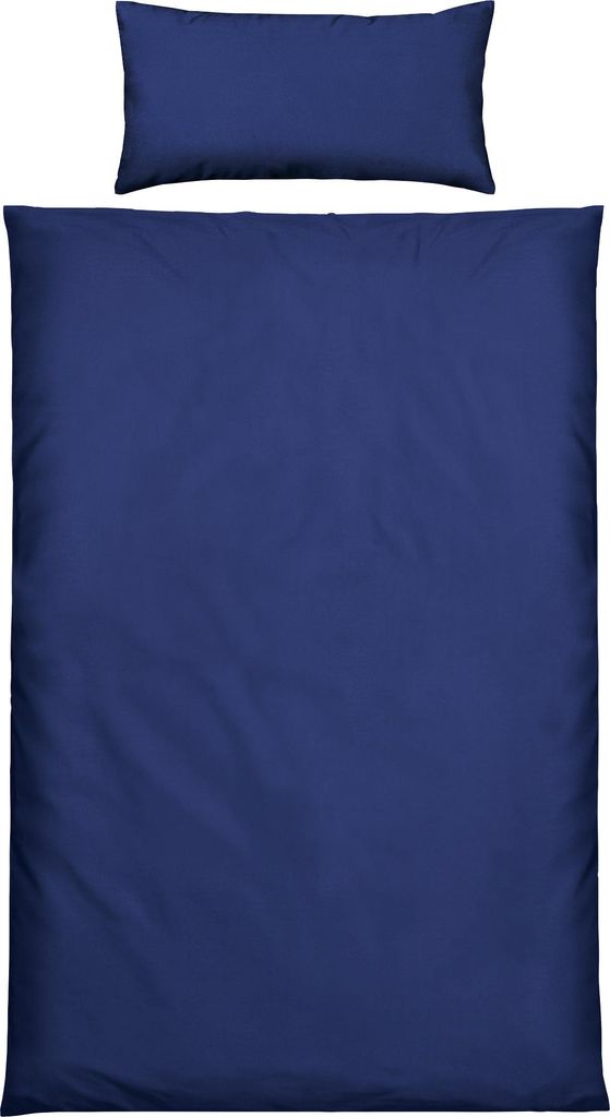 REDBEST Bettwäsche Boston" dunkelblau 1x 155x220 cm + 1x 40x80 cm"