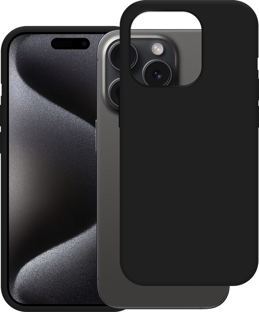 Hülle Apple iPhone 15 Pro Schutzhülle - Cazy - Schwarz