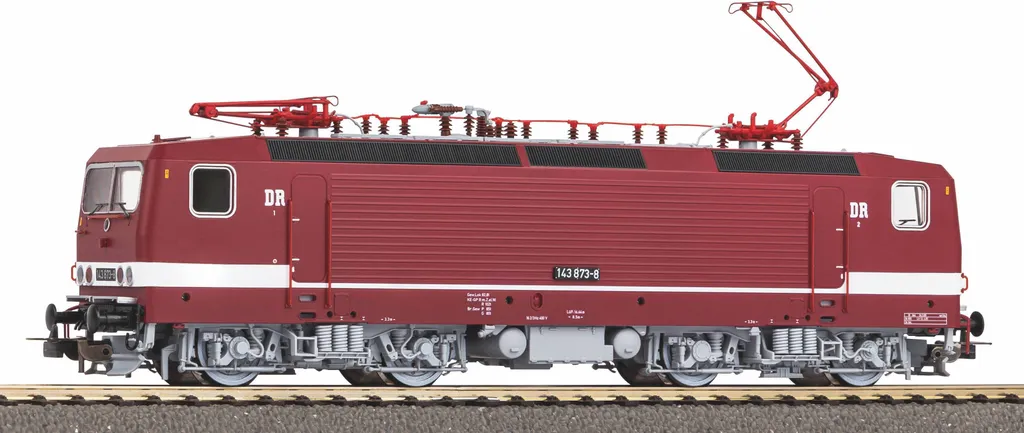 Locomotive Électrique Piko 51941 BR 143 DR V - Modèle Réduit HO de Précision