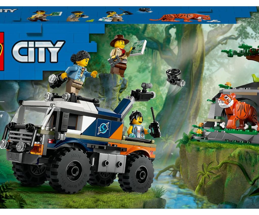 LEGO City Fuoristrada Dell'Esploratore Della Giungla 60426 Immagine del prodotto 