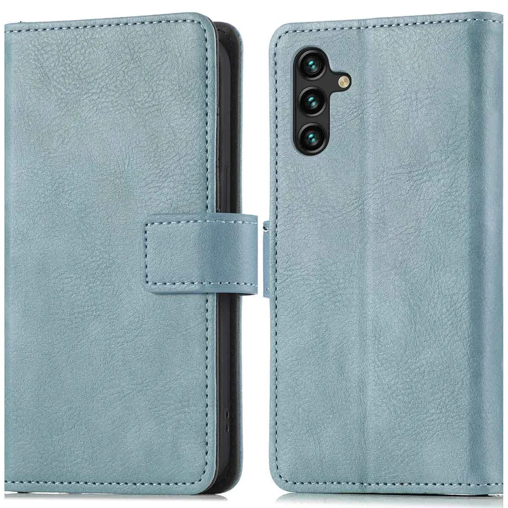imoshion Libreria Luxe per Samsung Galaxy A13 (5G) / A04s - Azzurro