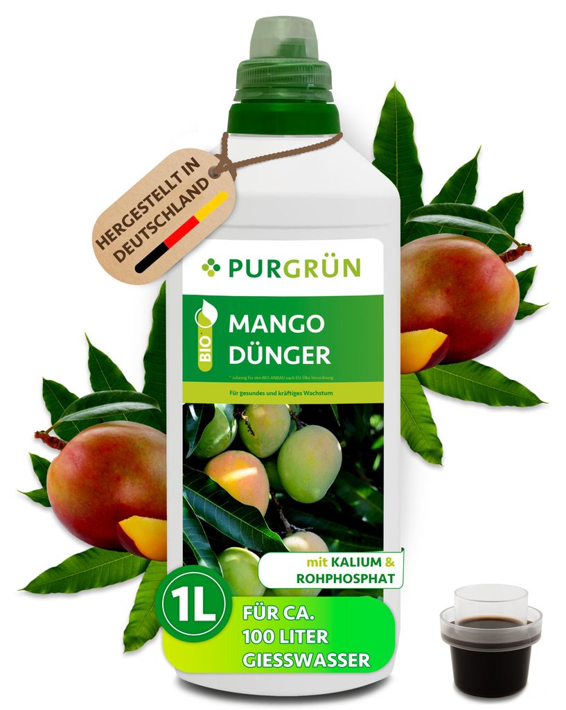Purgrün -Mango-Dünger 1 Liter Produktbild 