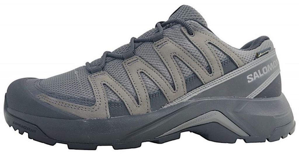 Salomon X-Adventure Recon GTX Sportschuhe Herren Wanderschuhe Wanderschuh Schwarz Wandern, Schuhgröße:EUR 47 | UK 12