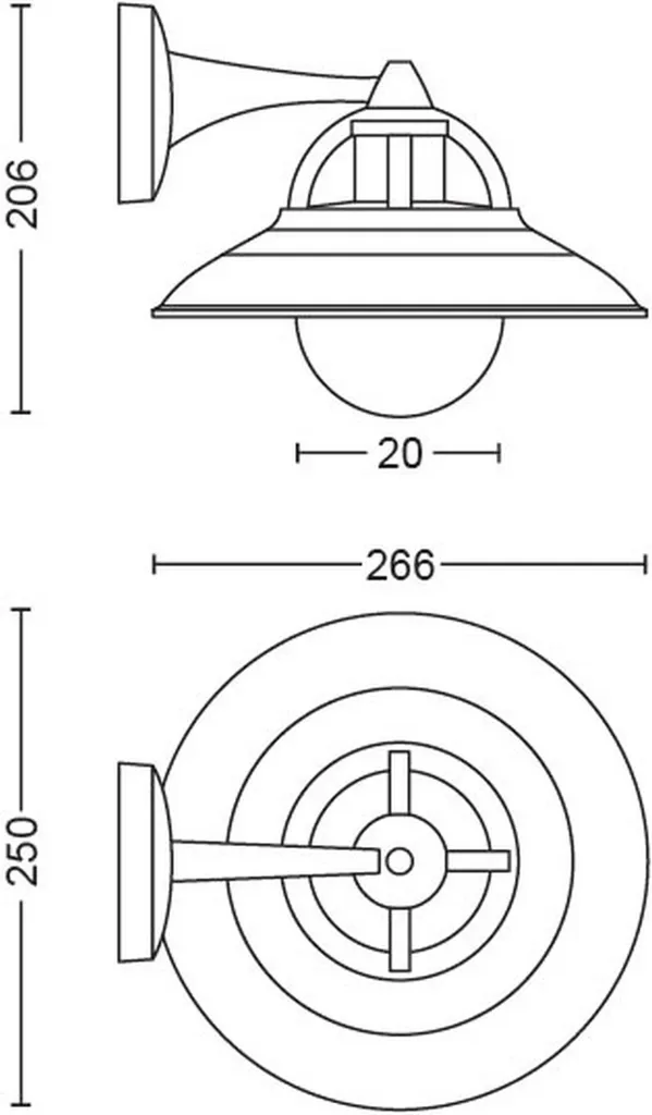 Applique Murale Philips myGarden : Solution Éclairage Extérieur Durable