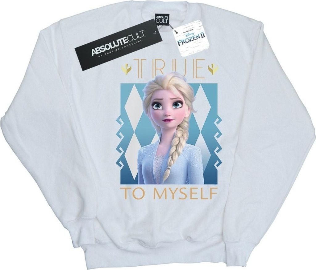 Disney - "Frozen 2 True To Myself" Sweatshirt für Damen BI18901 (XXL) (Weiß)