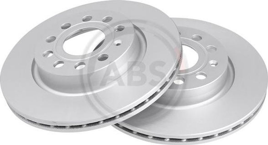 A.B.S. 17522 Bremsscheibe OE 1K0615301AC kompatibel mit A3 8P, Altea, Altea XL, Leon, Toledo, Octavia, Yeti, Beetle, Caddy, Golf IV, Golf Plus, Gol...