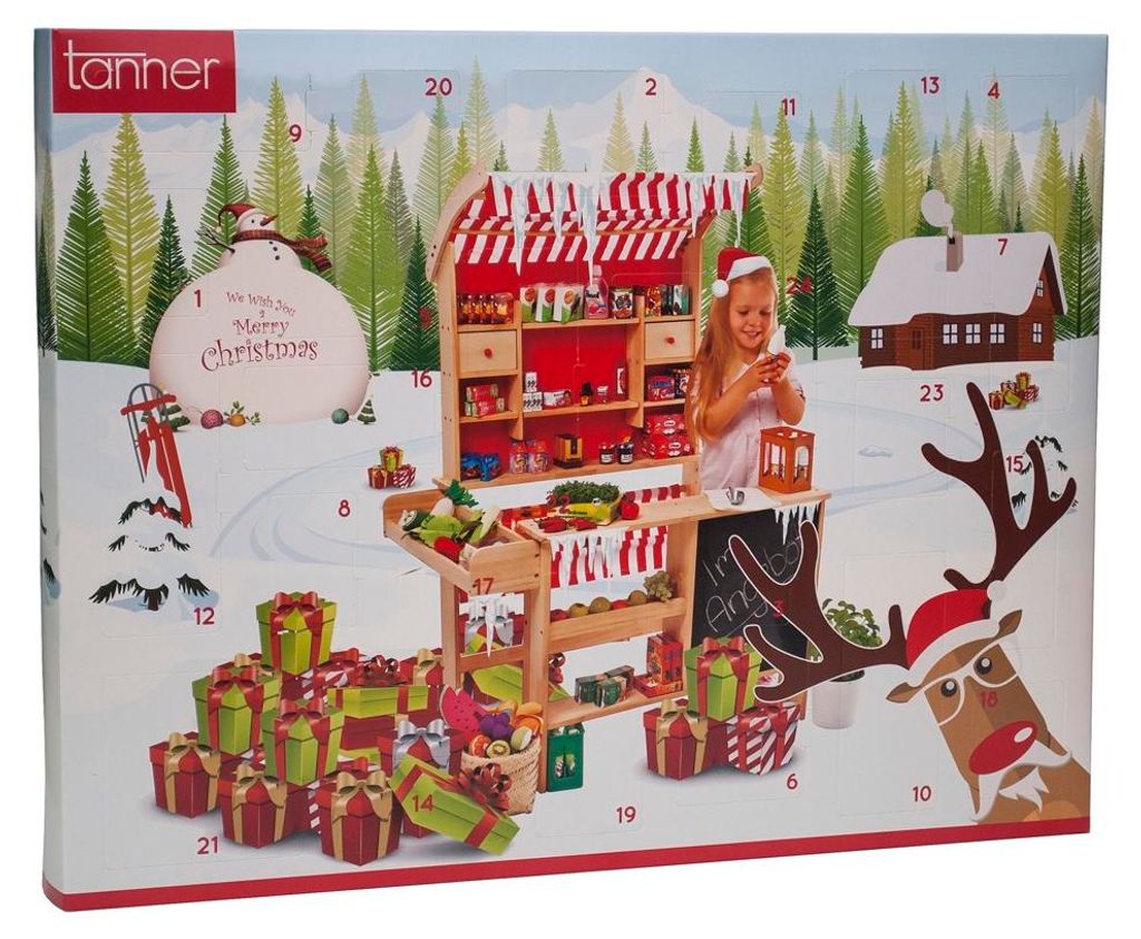 Tanner der kleine Kaufmann Adventskalender, mit 24 Teilen Produktbild 