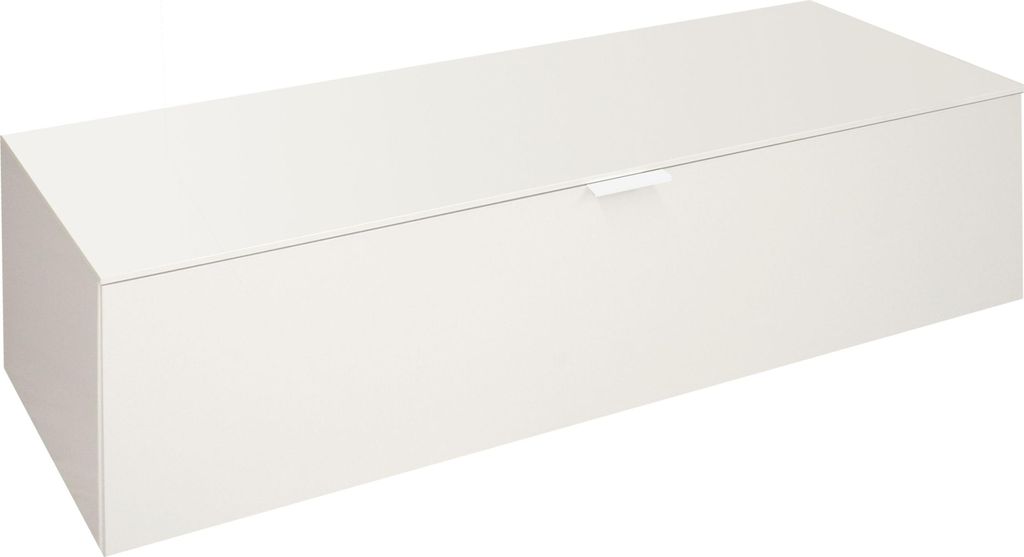 FURNARO Lowboard Booster TV-Board Fernsehschrank B/H/T: 162x51x42 cm, Farbe:Weiß matt lack/ 162x51x42cm