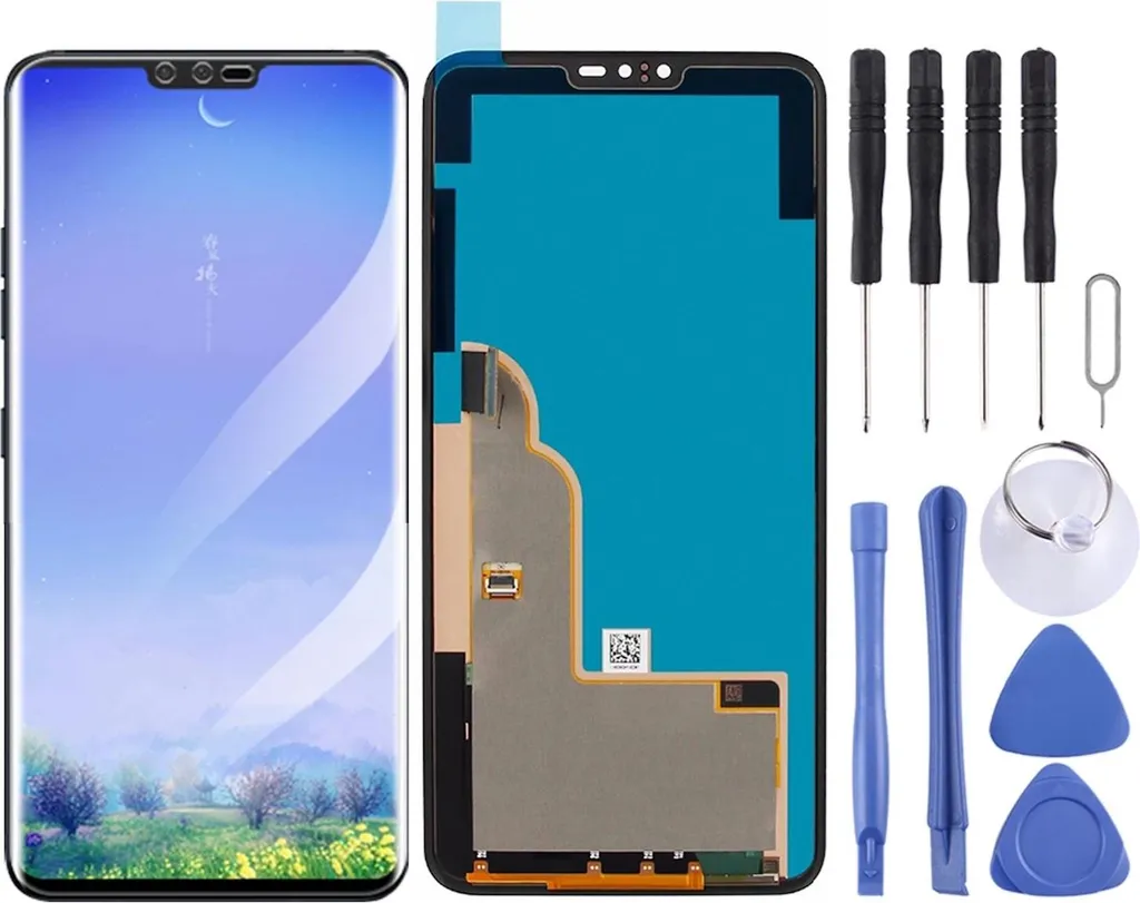 Réparer Écran LG V40 ThinQ Noir Cassé avec ce Bloc LCD Tactile Complet