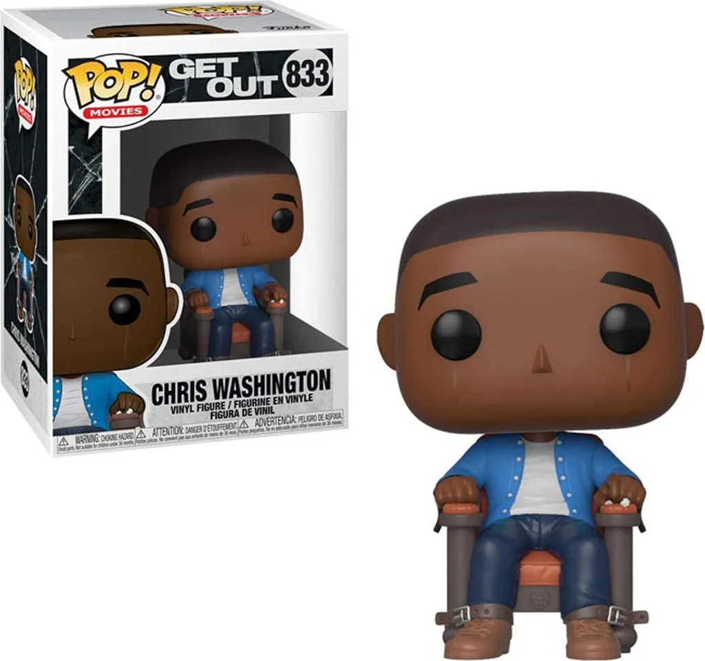 Funko Pop Get Out Chris Washington 833 Figurine en Vinyle de Collection