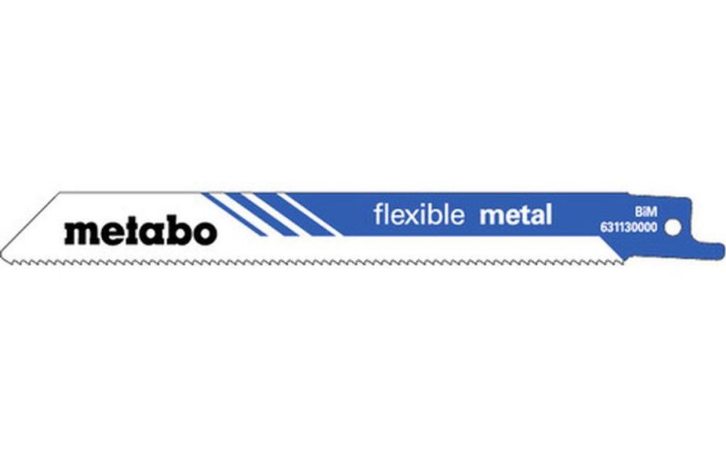Metabo 2 Säbelsägeblätter flexible metal 150 x 0,9 mm, BiM, 1,8 mm/ 14 TPI, gewellt / gefräst
