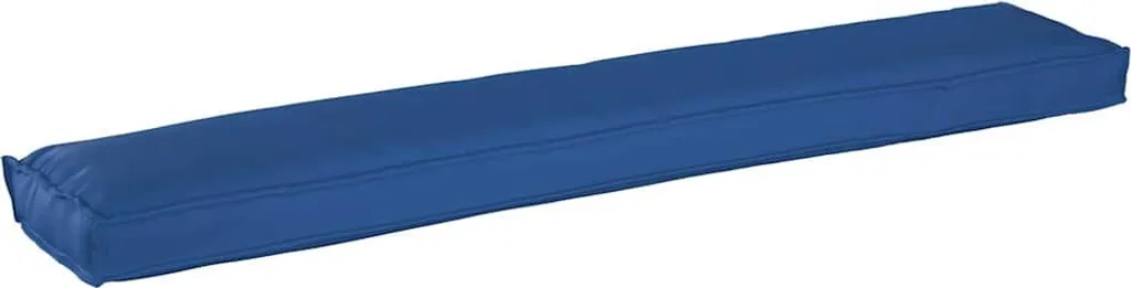 Coussin Palette 200x40 cm Bleu Roi Confortable pour Éviter le Mal de Dos
