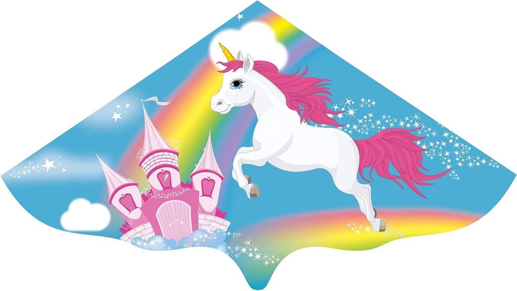 Kite Emma/unicorno uni liner PE 115x63 cm Immagine del prodotto 