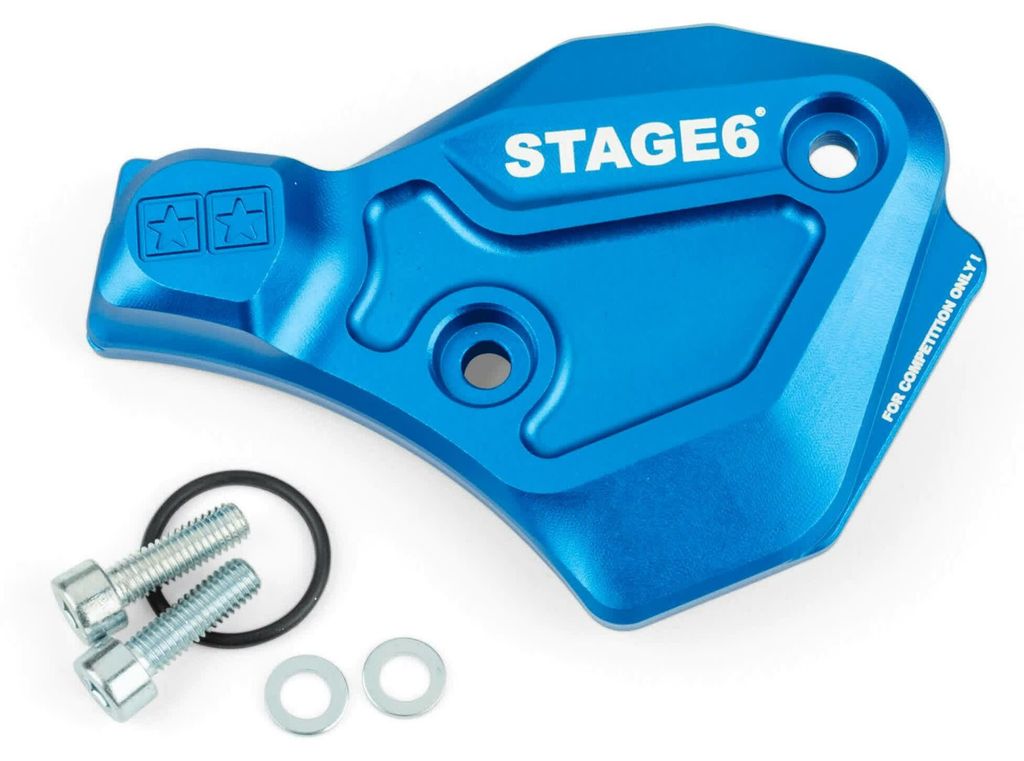 STAGE6 Ölpumpenabdeckung Blau Alu AM6