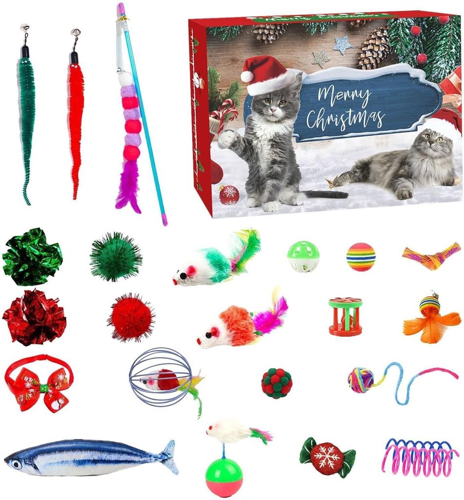 Kattenadventskalender 2026 - 24 dagen tot Kerstmis - 24 Productafbeelding 