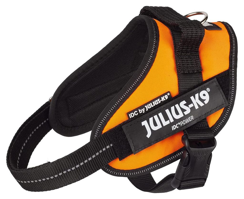 Julius-K9 IDC Powergeschirr UV neon-orange, Größe: S/Mini