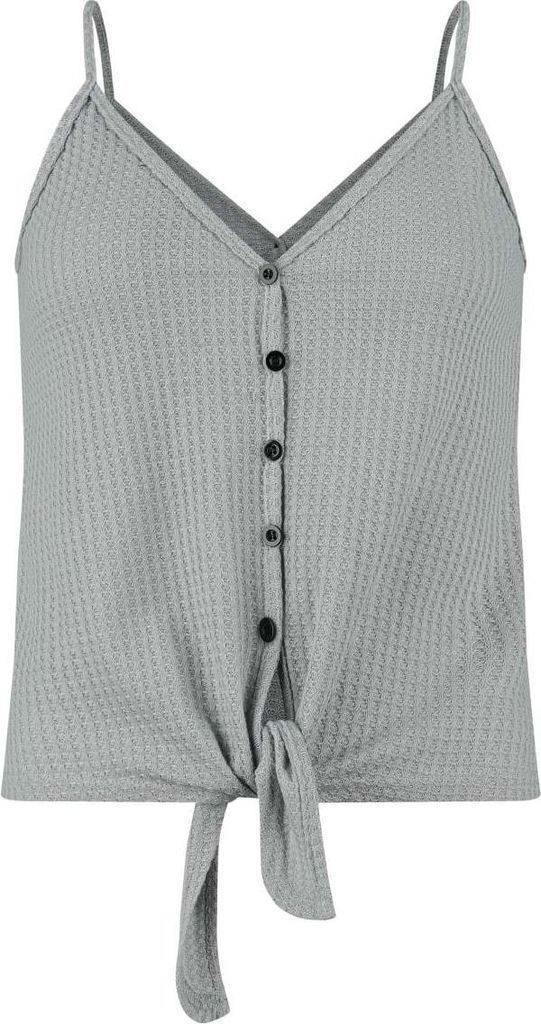 Forplay Top Damen Jule grau Basics 100% Polyester XL