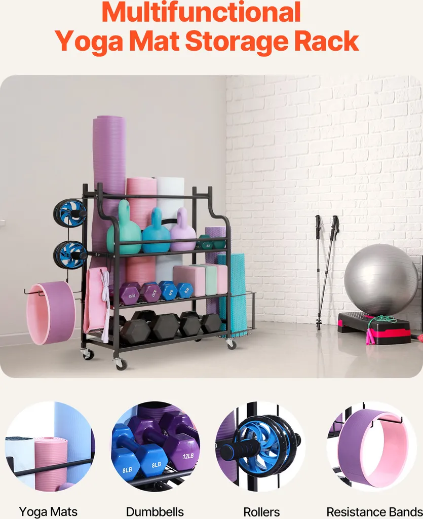Support de Musculation Robuste à 3 Couches pour Appareils de Fitness - 2