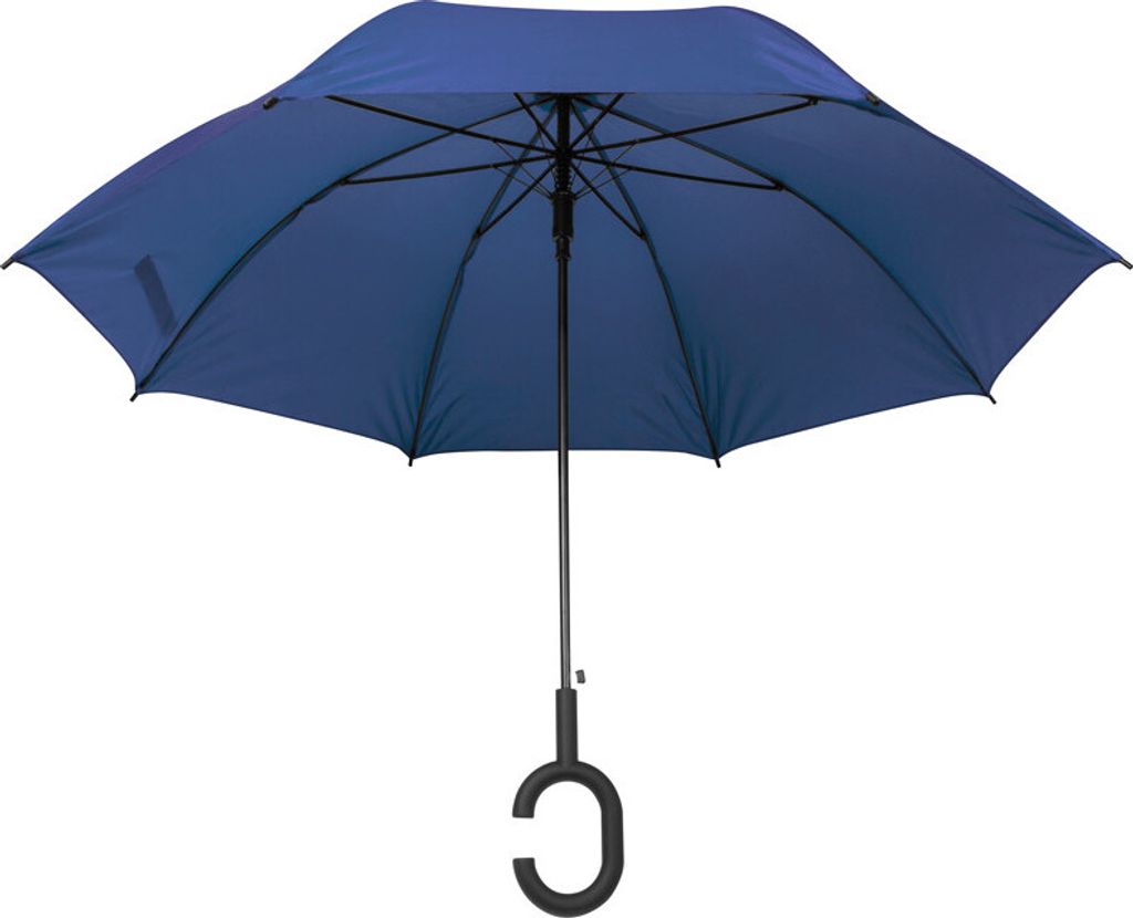 Regenschirm "Hände frei" / Farbe: blau Produktbild 