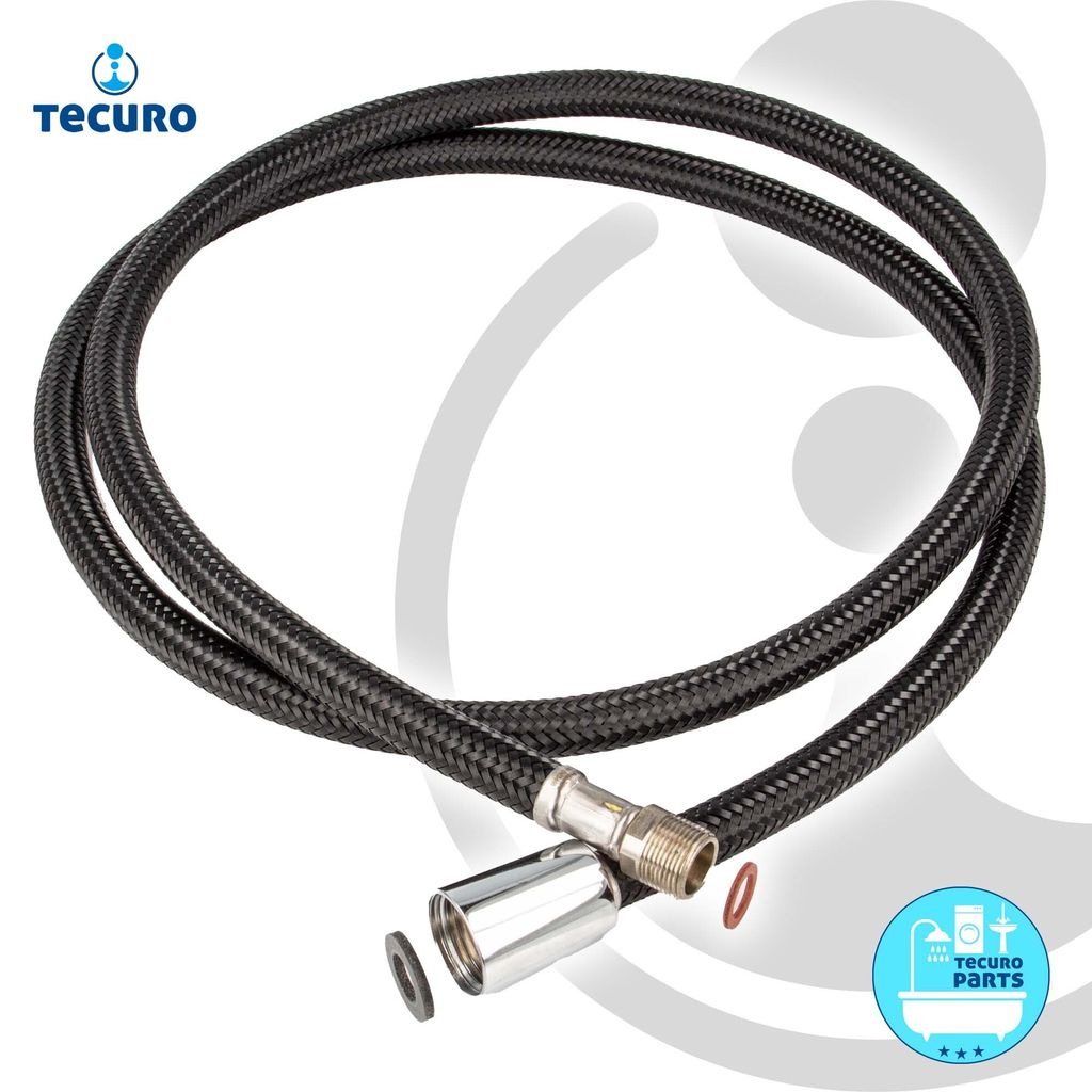 tecuro Küchen Ersatz Brauseschlauch M15/1 x 1/2 Zoll Produktbild 