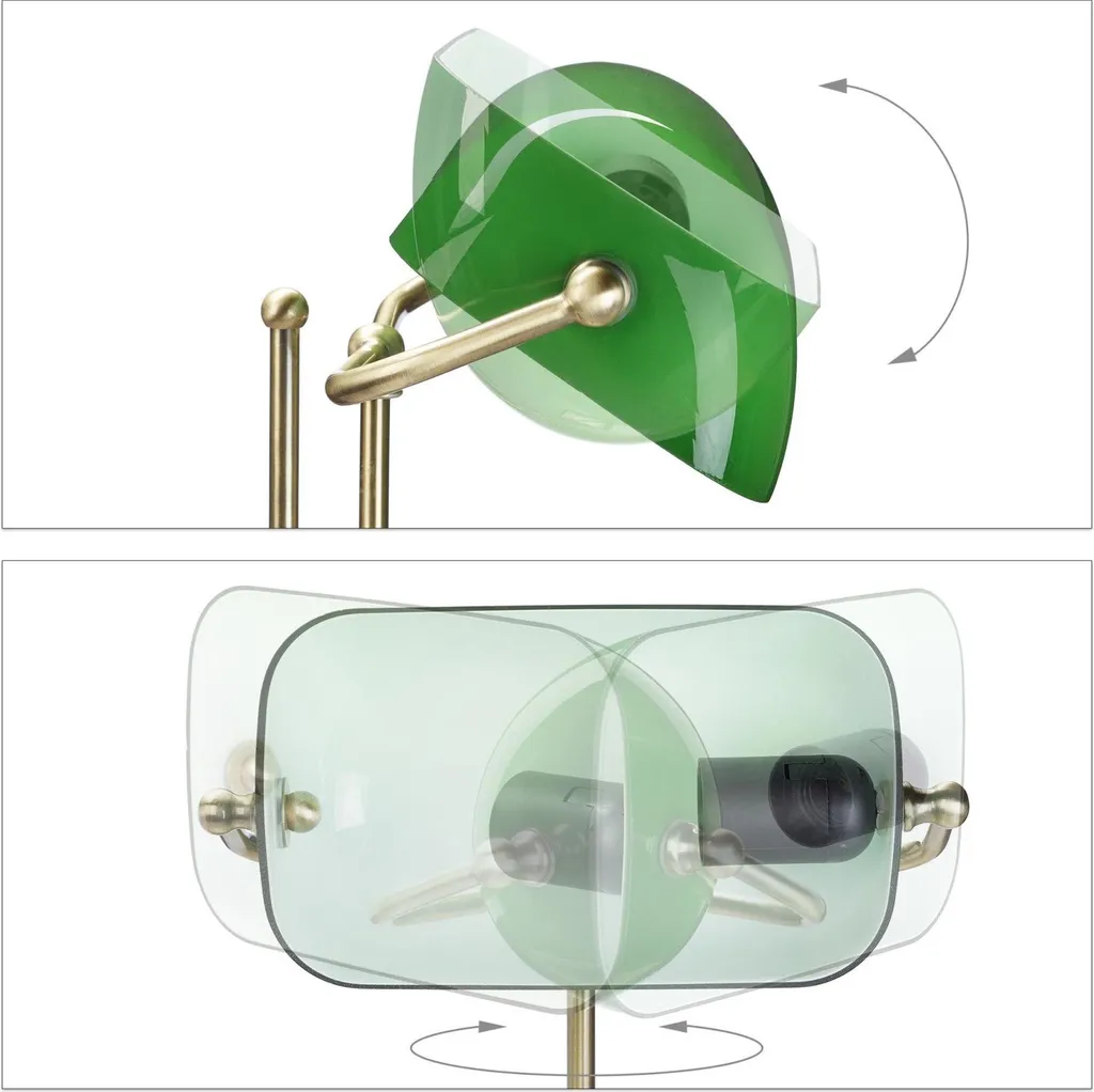 Lampada da banchiere verde - 6