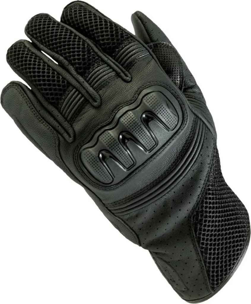 Gants Ozone Town II OZGLVTOWNII01 cuir perforé et tactile pour moto