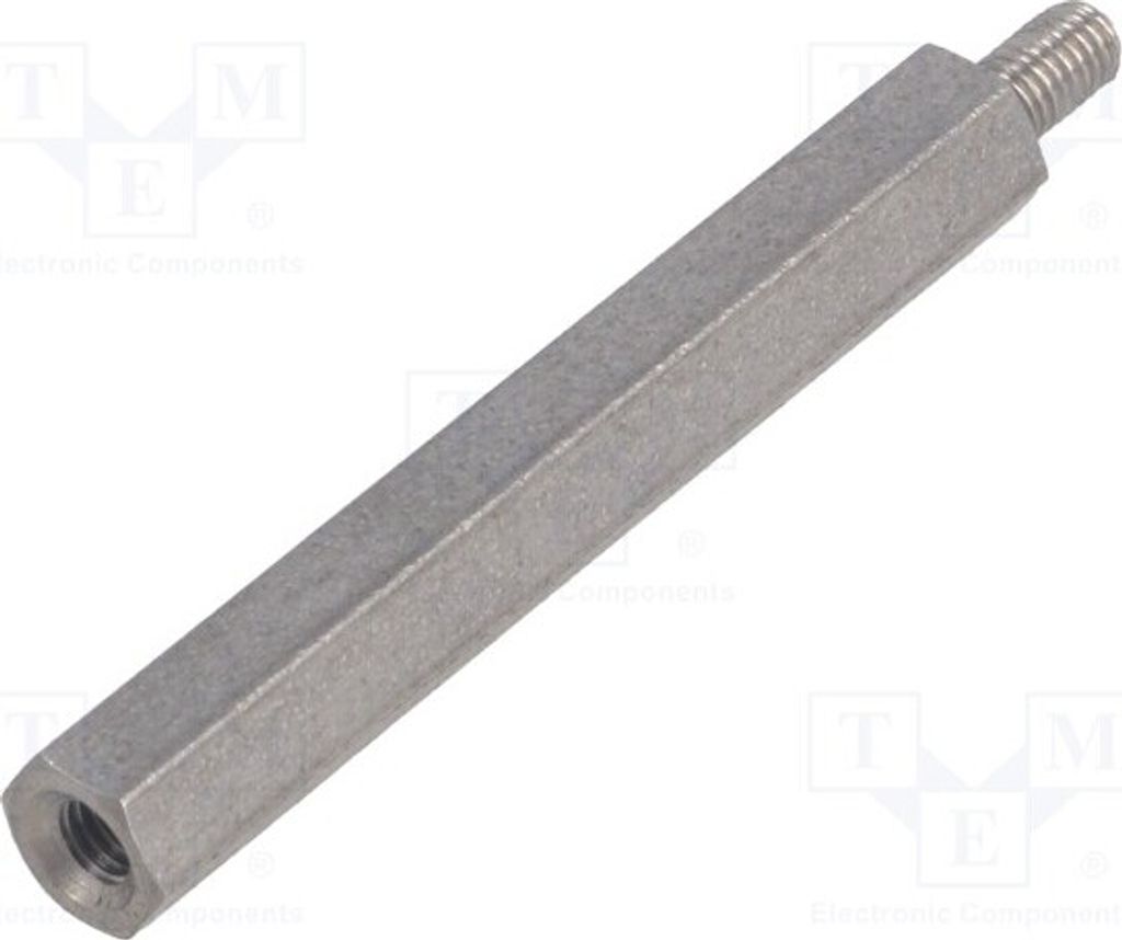 10x Distanzmuffe mit Gewinde Innengew: M3 40mm Außengew: M3 244X40 Distanzelemente