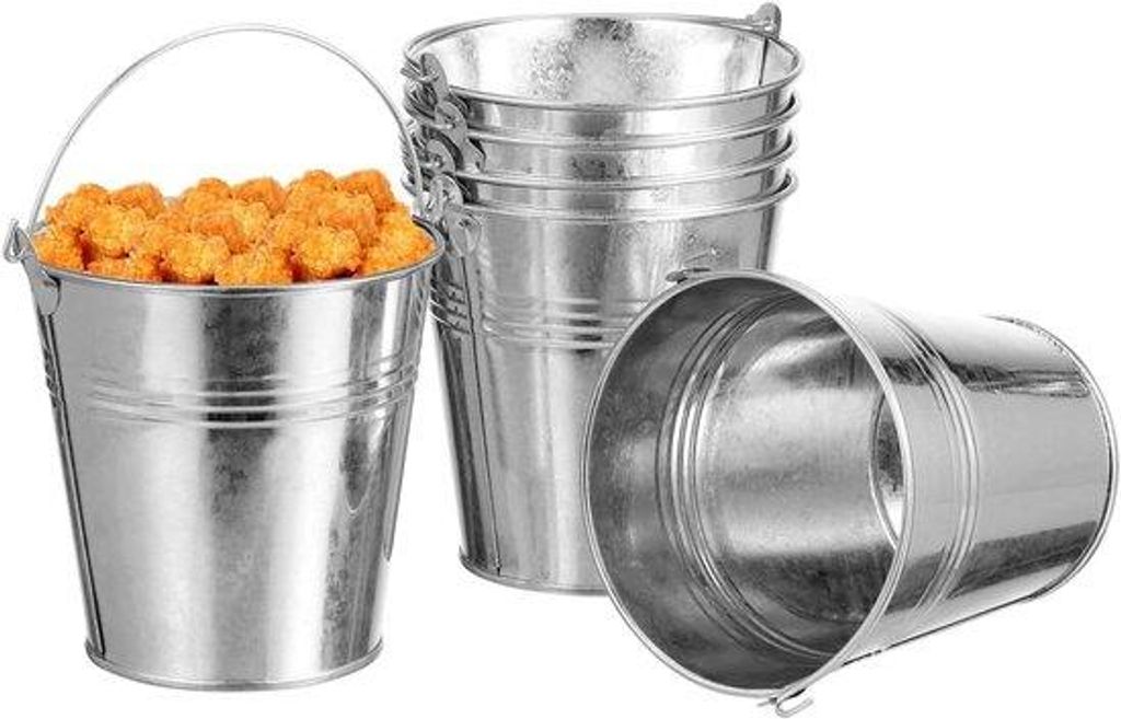 Mini-Container - 10,5 x 7 x 10,5 cm - 6 Stück - praktische Aufbewahrungslösungen