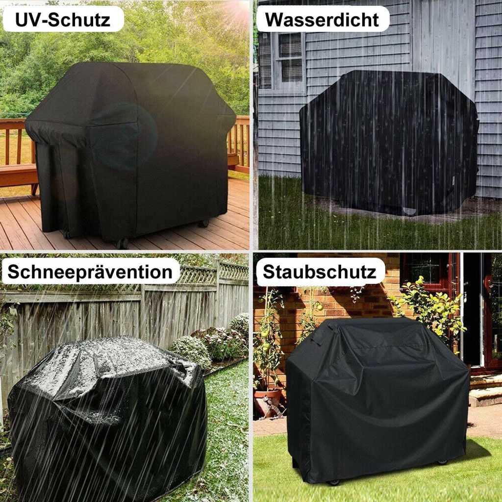Wasserdichte Grill Abdeckung 82x82cm - Schutz Für Feuertisch & Terrassenmöbel