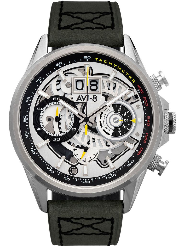 AVI-8 AV-4065-01 Hawker Harrier Chronograph Herrenuhr 45mm 5ATM