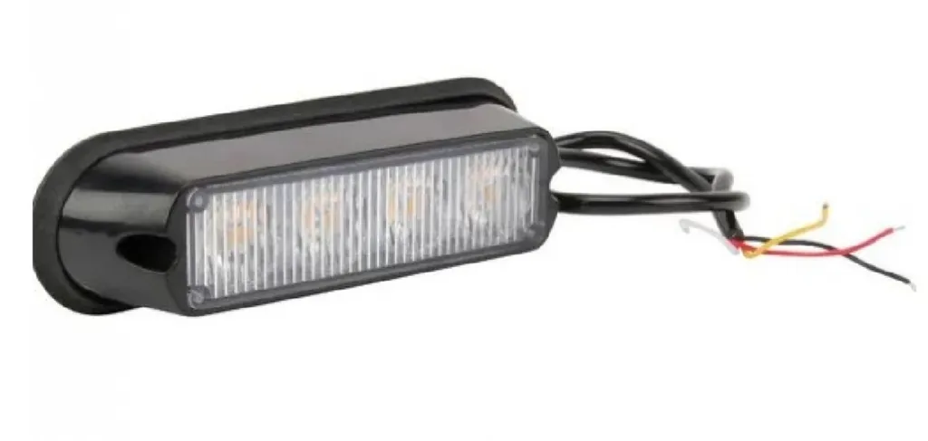 Clignotant de Signalisation à 4 LED Kramp pour Tracteur et Remorque 12V