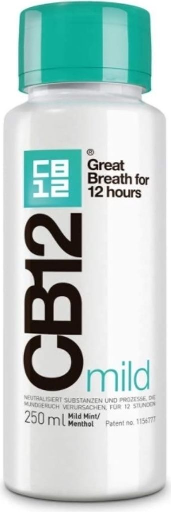 CB12 mild Mint/Menthol Mundspülung, 250 ml Lösung