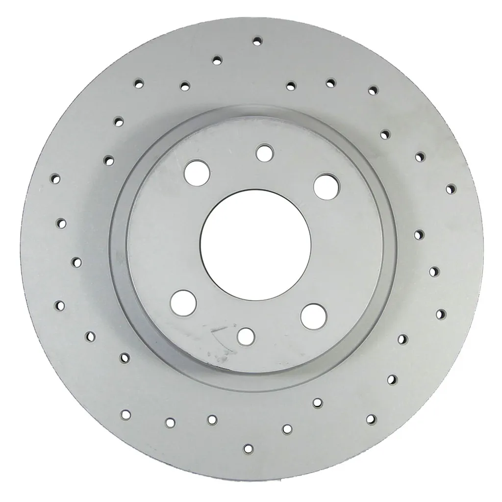 Disques de frein Zimmermann 46820655 gelocht pour Satz Sport