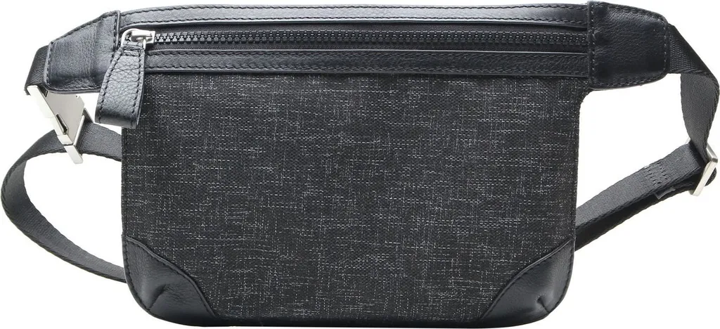 Sac Banane Voyage Esquire Noir Recycled Life pour Smartphone et Clés