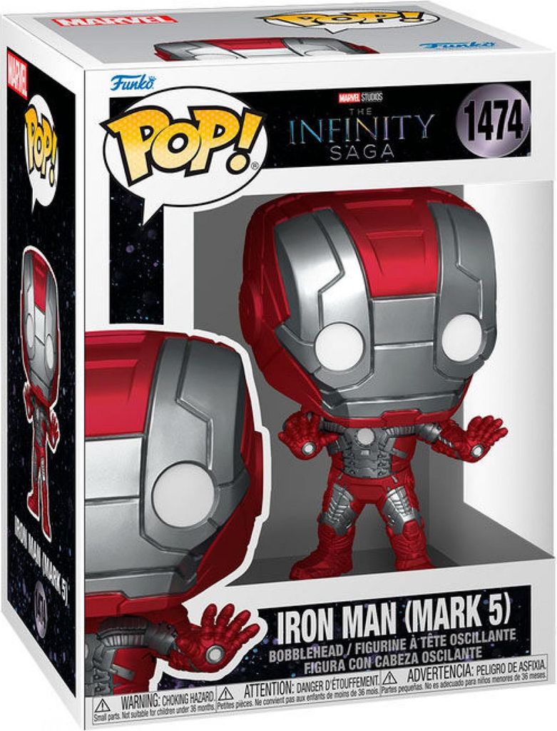 FUNKO POP! - MARVEL - Infinity Saga Iron Man Mark 5 #1474