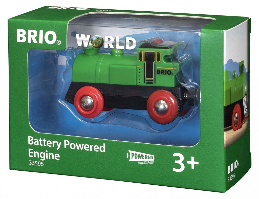 Bateriová lokomotiva BRIO Speedy Green, 1 kus Obrázek produktu 