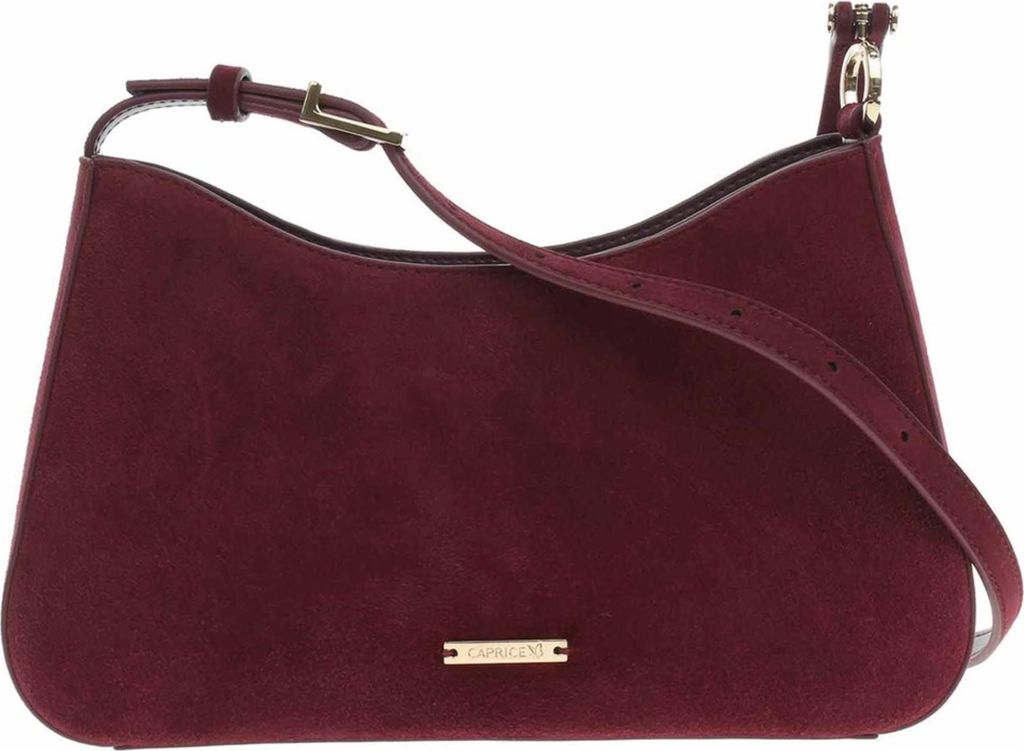 Caprice Damen Handtasche 9-61021-45 bordeaux Wildleder Produktbild 