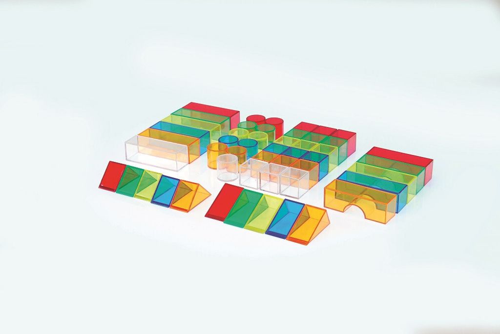 Tickit Colour Blocks, 1 rok / roky, Akrylový, Priesvitné, Obrázok produktu 