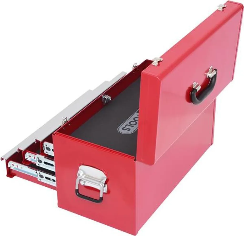 Coffre à outils 3 tiroirs compact et robuste KS TOOLS 891.0003 rouge