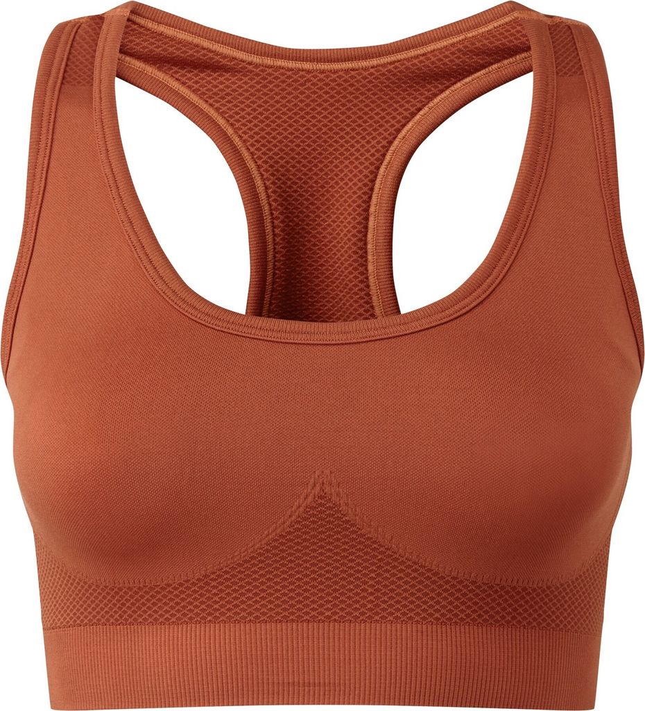 TriDri - Sport-BH, Nahtlos für Damen RW7683 (L) (Rostfarben)