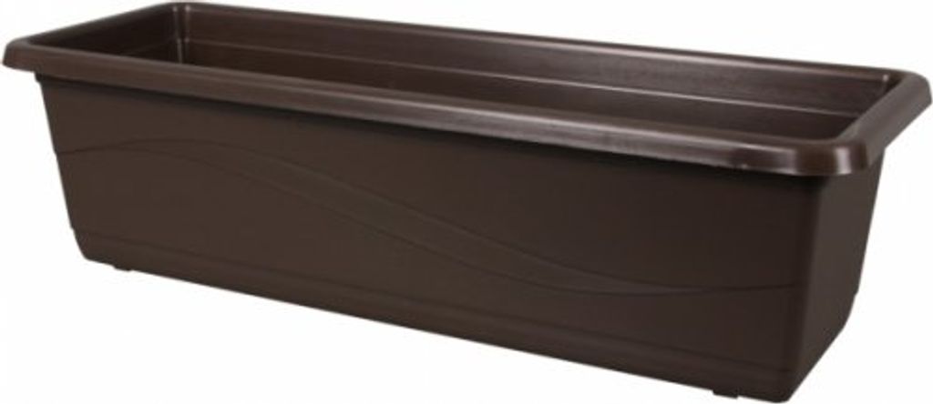 Truhlík LOBELIA plastový hnědý 60cm Obrázek produktu 