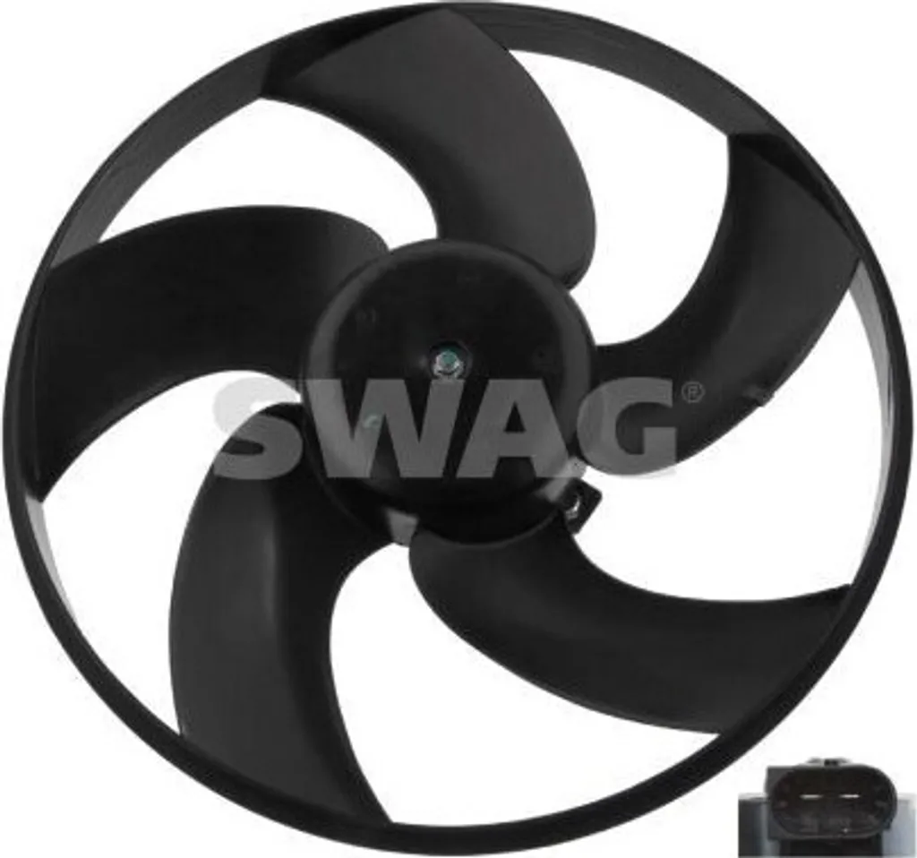Ventilateur de refroidissement moteur pour Peugeot 206 Hatchback 2A/C