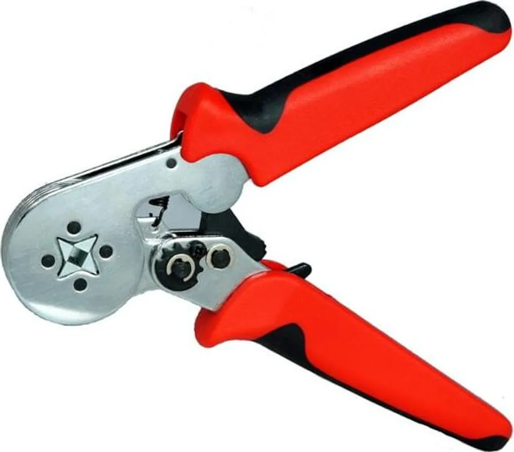 Kraft&Dele KD10256 Pince à sertir les embouts de câbles 0.25-10 mm2