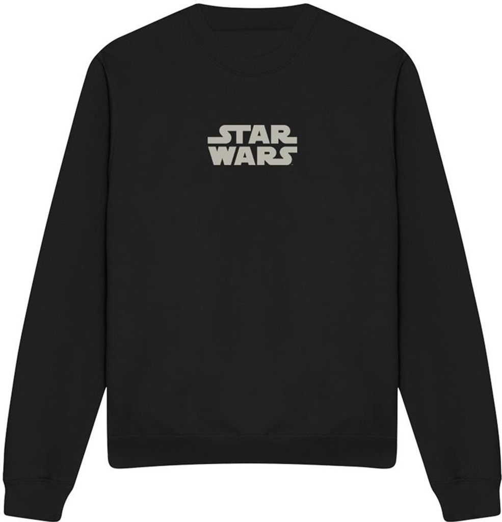 Star Wars - "Empire Strikes Back" Sweatshirt für Herren/Damen Uni TV3467 (S) (Schwarz)