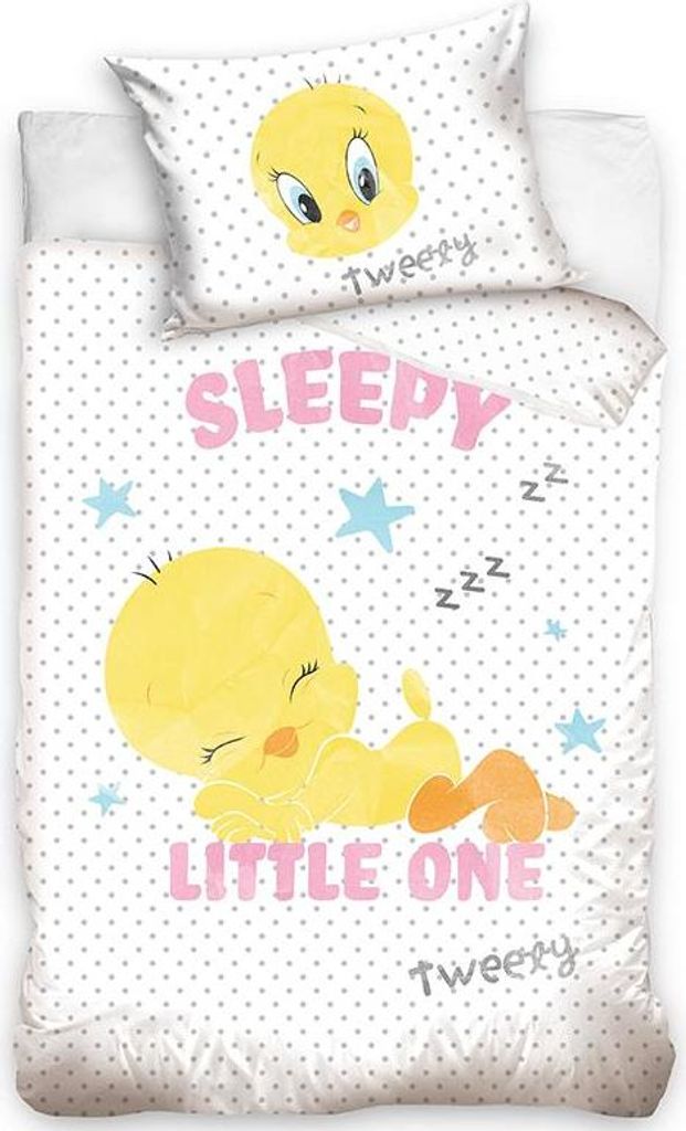 Tweety Kleinkind Bettbezug 100 x 135 cm - Baumwolle Produktbild 