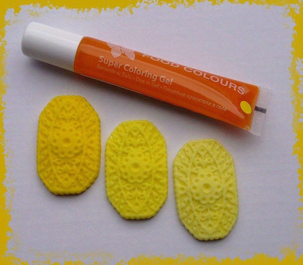 Gel-Lebensmittelfarbe Gelb Tube Yellow 20 g Food Colours