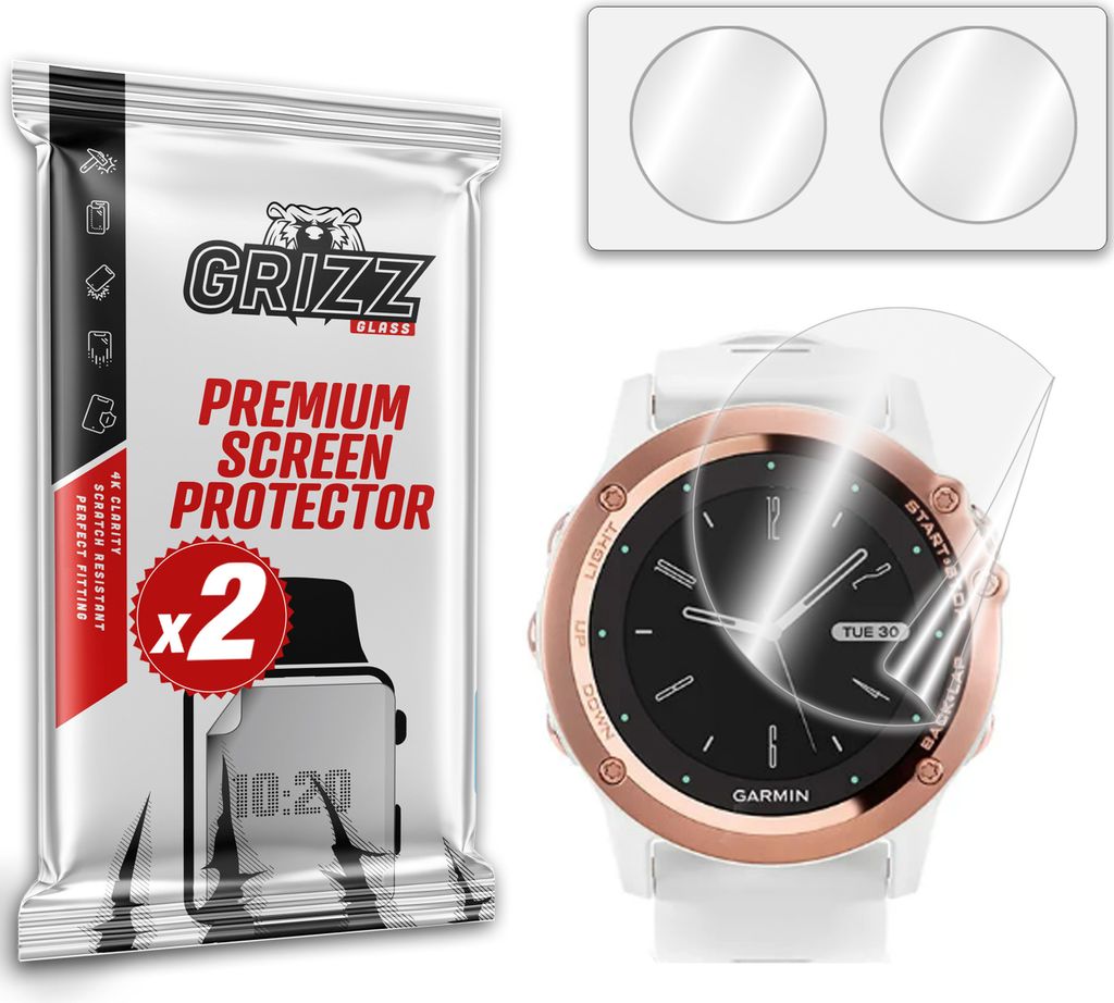 GrizzGlass Keramikfolie CeramicFilm für Garmin Fenix 3