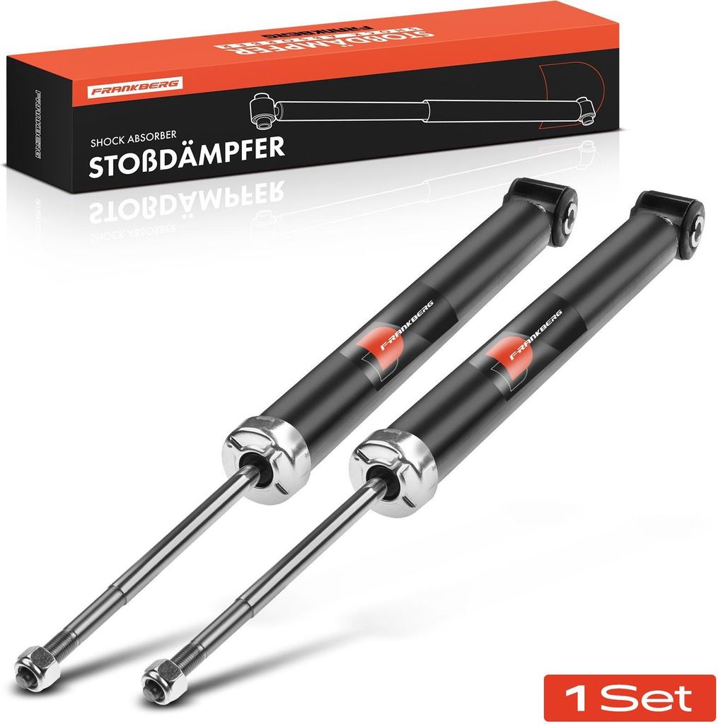 Frankberg 2x Stoßdämpfer Hinterachse für BMW 3er E46 3er Compact 3er E36 E46 1994-2007