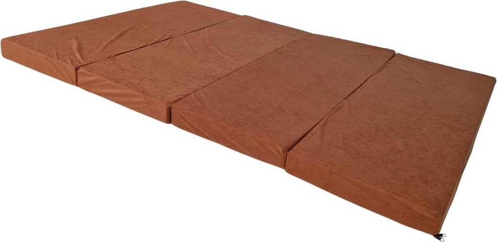 A tri-fold mattress.