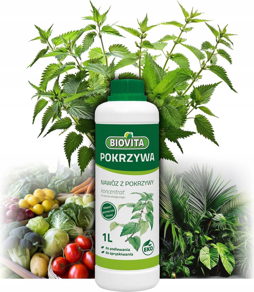 Brennnesseldünger Naturkonzentrat für Topftomaten 1L Produktbild 